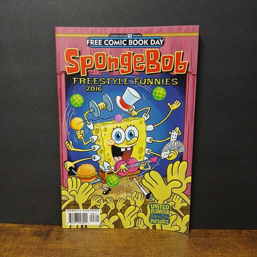 SPONGEBOB Squarepants FREESTYLE FUNNIES, 2016 Free Comic Book Day Direct Edition