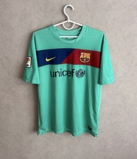 CAMISETA DE FUTBOL BARCELONA 2010 2011 VISITANTE CAMISETA DE FUTBOL NIKE talla XL FC BARCELONA
