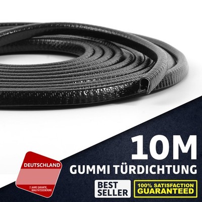 10m langer Autotürkantenschutz U-förmiger Kantenschutz Gummidichtungsschutz 10m