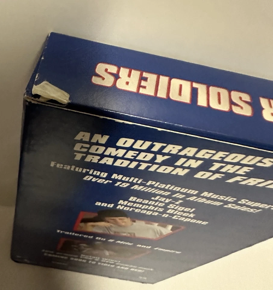 Paper Soldiers VHS 2003 Jay-Z Kevin Hart Beanie Siegel Memphis Bleek Rare Movie Foto 4 de 4