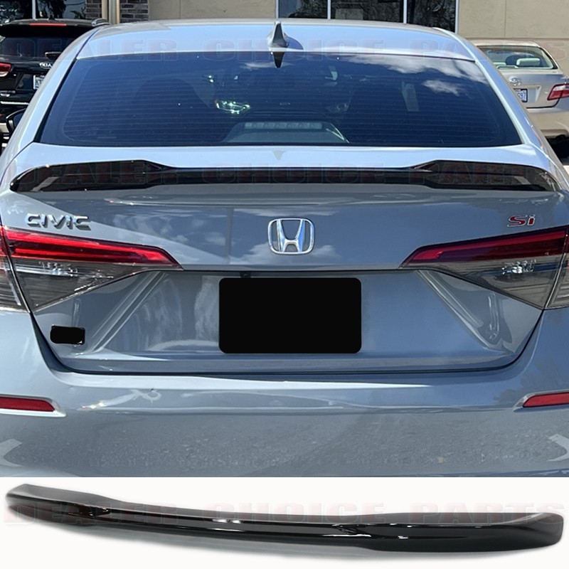 Spoiler Wing for 2022-2026 Honda Civic 4Dr Sedan Si Style PAINTED