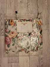 Unused Longaberger Basket LINER Garden Splendor LARGE FLOWER POT Floral Original