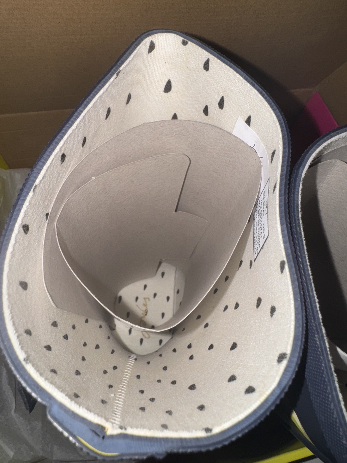 Joules Women Mid Height  Wellies- rain ☔️dog prints   - adults 7 image 5