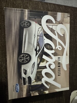GANZ NEU FORD FIESTA MAI 2017 FA 1540/16 Auto Verkaufsprospekt