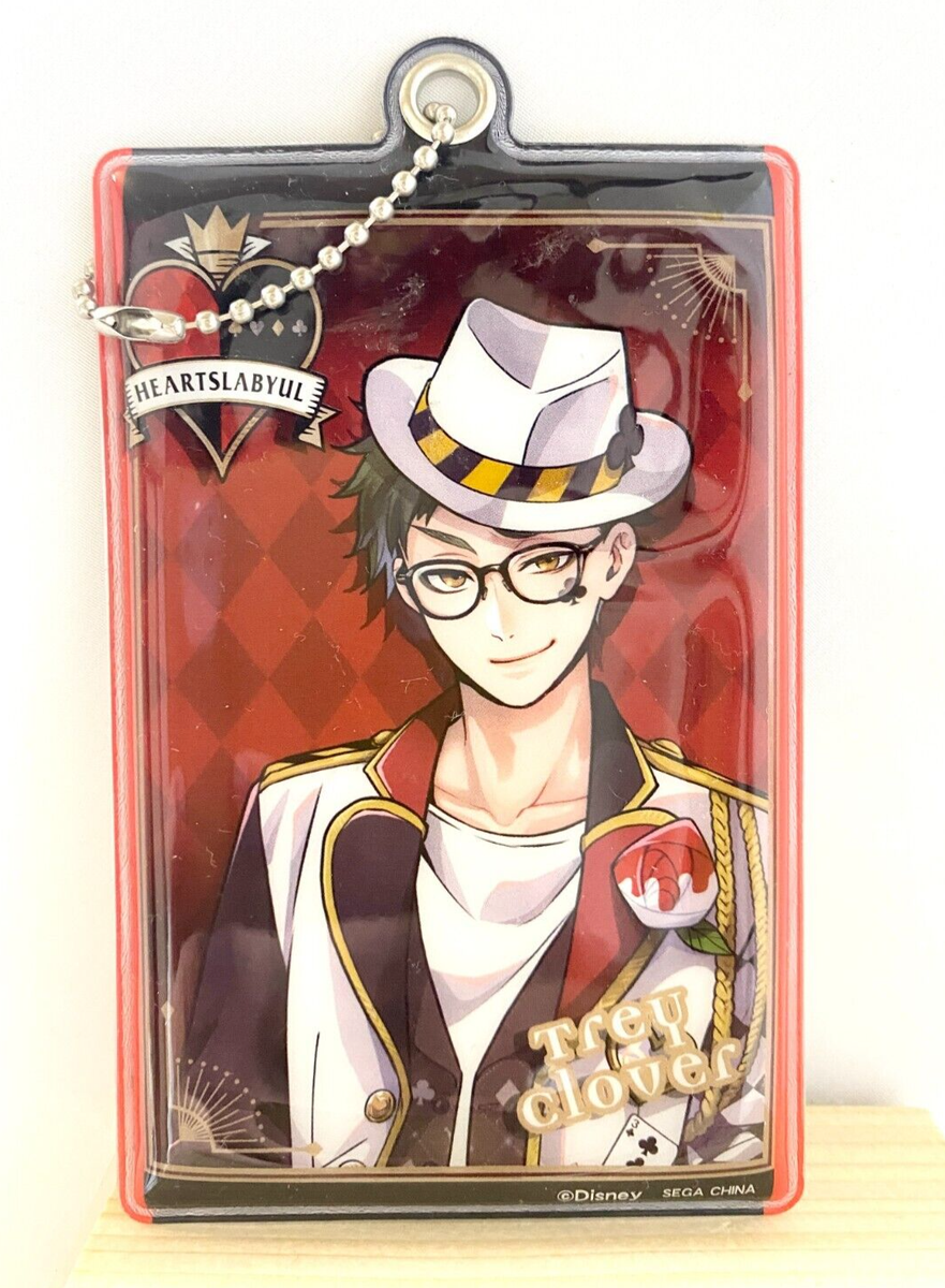 Disney Twisted Wonderland Trey Clover ID Card Holder Bandai Namco