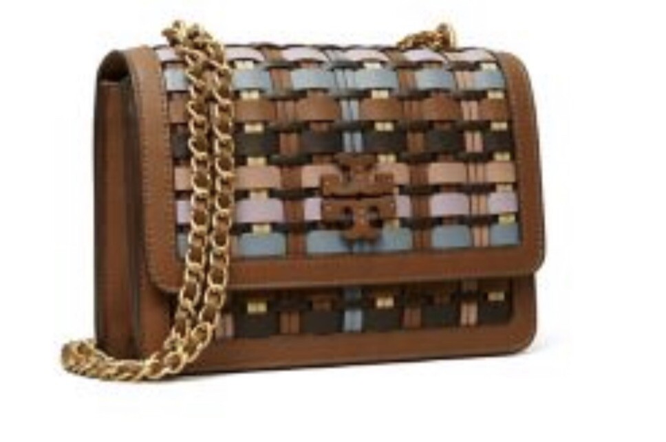 RARA さま専用　　　　　TORY BURCH キラ ターンロック スエード スモール トートバッグ: レディース