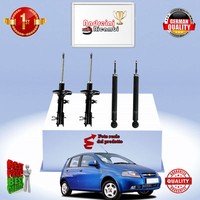 Set 4 StoßDäMpfer Vorderseite + Heck Xchevrolet Kalos 1.4 69KW 94CV Ab 2005 ->