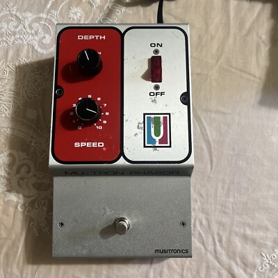 ギター Musitronics MU-TRON PHASOR VINTAGE MU-TRON PHASOR - MUSITRONICS - GUITAR EFFECTS PEDAL | eBay