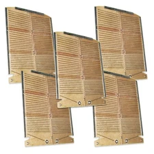 FULL SET OF NEW GENUINE ORIGINAL DUALIT 4 SLICE FOUR SLOT BREAD TOASTER ELEMENTS