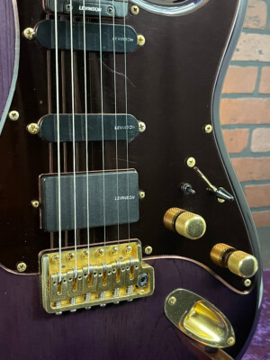 1991 Levinson Blade RH-4 Misty Violet HSS Strat Style Electric