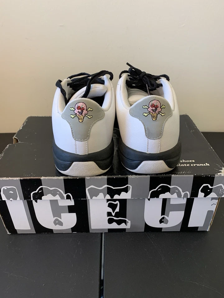 Tamanho 6 - Reebok BBC Ice Cream x Pharrell x Board Flip 2 preto e branco  - Imagem 2 de 4