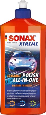 SONAX 500 ml XTREME CERAMIC POLISH ALL-IN-ONE VERSIEGELUNG POLITUR WACHS WAX 
