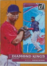 Rafael Devers 2022 Panini Donruss Orange Diamond Kings #2 Boston Red Sox