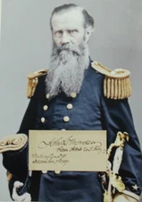 Civil War Union Admiral John Worden 1st Commander USS Monitor Signed Autograph