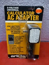 Arista AC Power Supply Adapter Plug Cord Multiple Calculator use Commodore TI