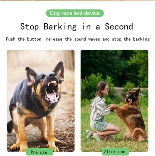 Ultrasonic Dog Bark Deterrent Devices Anti Barking Control Training Rechargeable - Picture 4 of 9