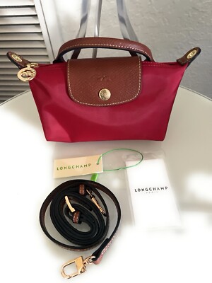 Longchamp Small Le Pliage NÃ©o Xs Bolsa De Ombro Longchamp Le Pliage  X-Small Xtra Com Alça Superior Em