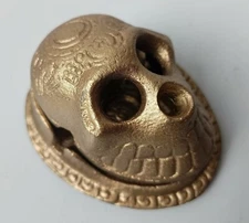 Skull ashtray vintage designer smoker's favorite cigar cigarette collectible 