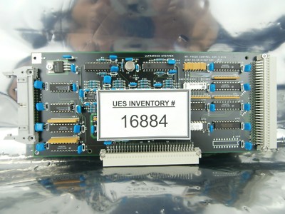 Ultratech Stepper 03-20-01967 5 Axis ASH Focus Control Board PCB Titan Used