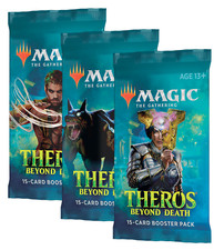 3 x Booster Pack ~ Theros Beyond Death ~ Magic the Gathering MTG SEALED