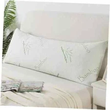 Cheer Collection Shredded Memory Foam Body Pillow 54"x19"