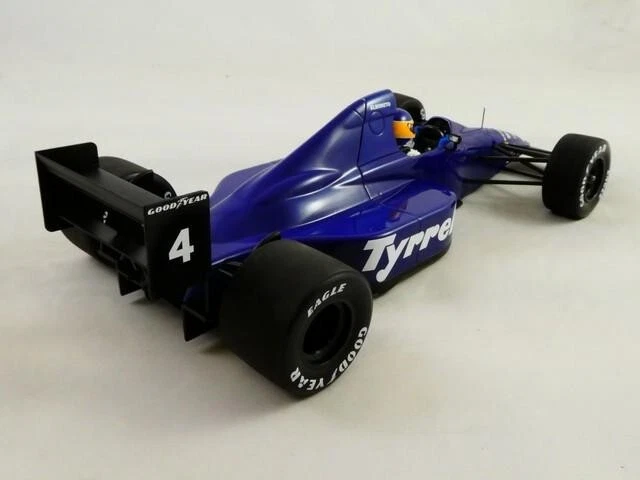 Minichamps Tyrrell 018 #4 Michele Alboreto 3rd Mexican GP 1989 1/18 110890304 - Immagine 3 di 4