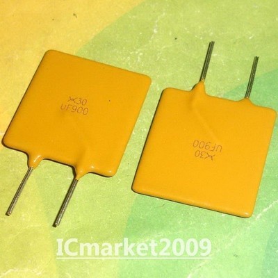 100 PCS 30V 9A RUEF900 UF900 PolySwitch Resettable Fuse PPTC PTC 9.0 Ampere #A6-