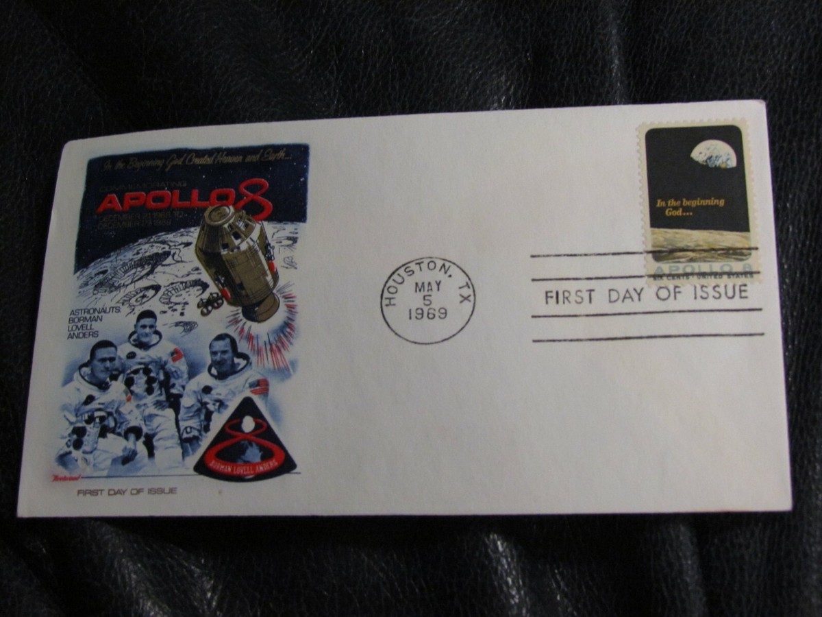 Apollo 8 Stamp 1969