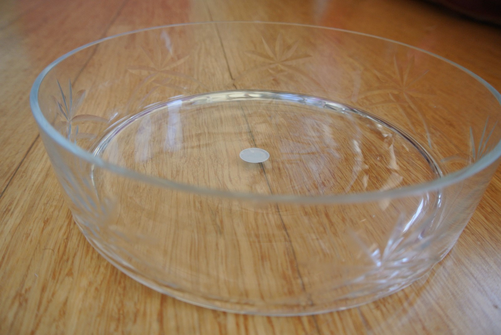 PARTYLITE PINEAPPLE GLASS CANDLE TRAY/BOWL FOR PILLAR, VINTAGE! eBay