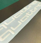 Audi Quattro Sticker Decal Vinyl 380mm x 2 Door Body Panel Sticker PREMIUM 3D