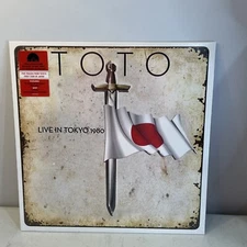 Toto "Live In Tokyo 1980" Red Vinyl EP Colored Vinyl RSD Unreleased Songs New