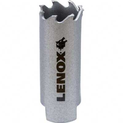 Lenox 1'' Carbide Tipped Hole Saw, 1-1/2'' Cutting Depth, Toothed Edge
