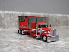 DCP 1/64 Can't Afford It Ganski Red Peterbilt 389 Utility Refrigerated 60-1325
