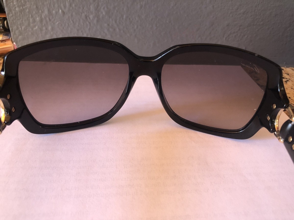 Gucci Sunglasses GG 3609/s Visionet Gucci GG0009S 002-59 Polarized Brown Black Unisex 59mm  main image 3