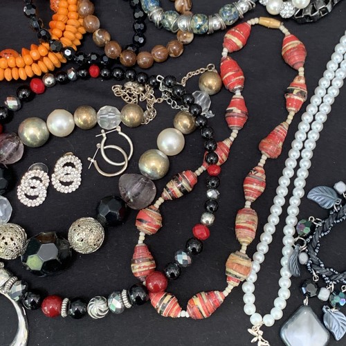 Vintage Boho Jewelry Lot Bracelet Necklace Earrings Bohemian AS SHOWN! LB740 - Picture 7 of 12