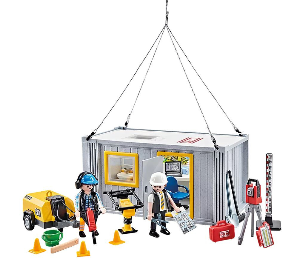 Playmobil Plus Set 9843 Construction Site Office NEW | eBay