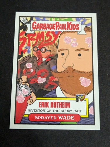 2023 GPK Topps x Ermsy Entertainment Blend SPRAYED WADE 1A Erik Rotheim