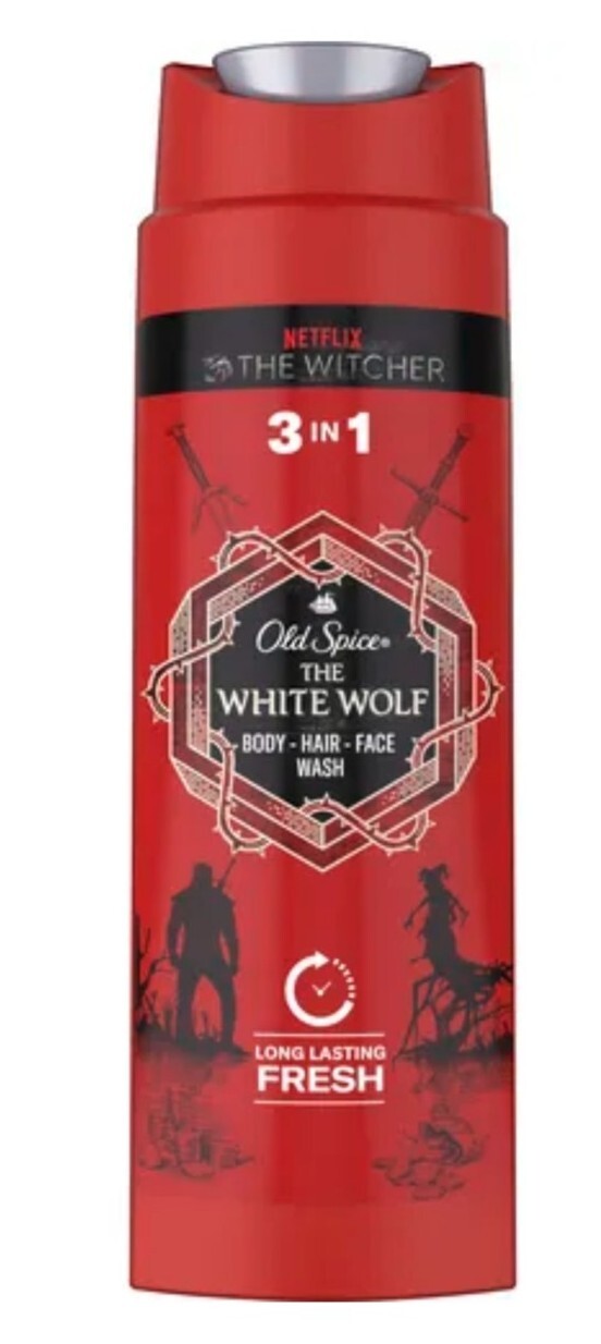 Champú Old Spice White Wolf y spray desodorante Old Spice Stick