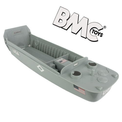 BMC WW2 Higgins Boat LCVP Landing Craft 1:32 Scale Vehicle for Plastic Army Men - Picture 1 of 5