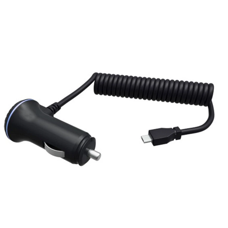 Kensington 3.4 Amp Dual USB Fast Charge Car Charger w/ Micro USB Coiled Cable - image 2 of 2