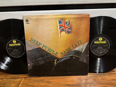 Deep Purple 33 rpm Philippines 12'' LP EP mark I and mark II