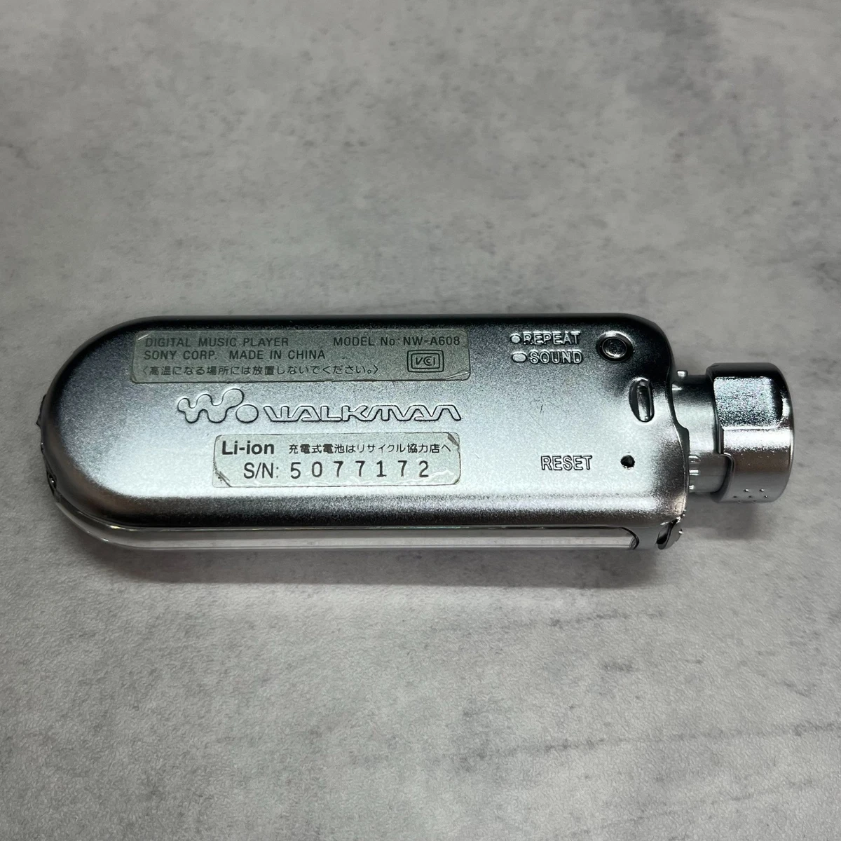 Lecteur multimédia numérique Walkman rose Sony NW-A608 2 Go menu anglais...