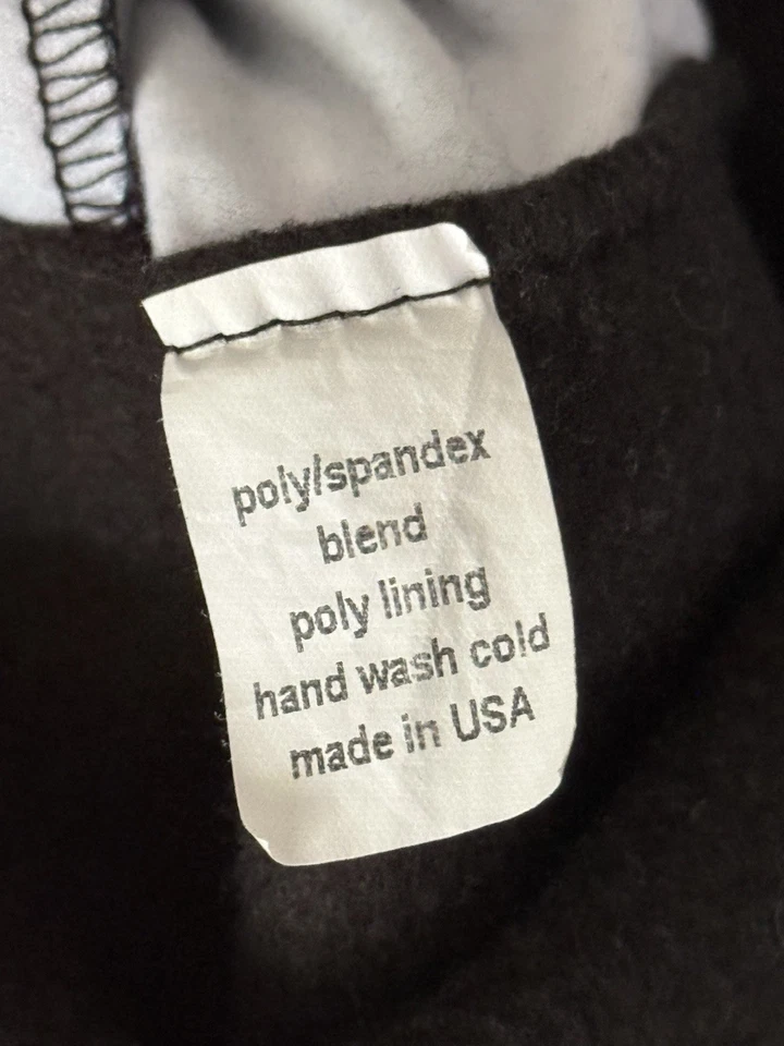 Chapéu de esqui Skida forrado de lã verde rosa padrão abstrato gorro atlético - Imagem 4 de 4