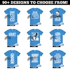 11 University Blue UNC White Light Sky Low Sneaker T Shirt to Match