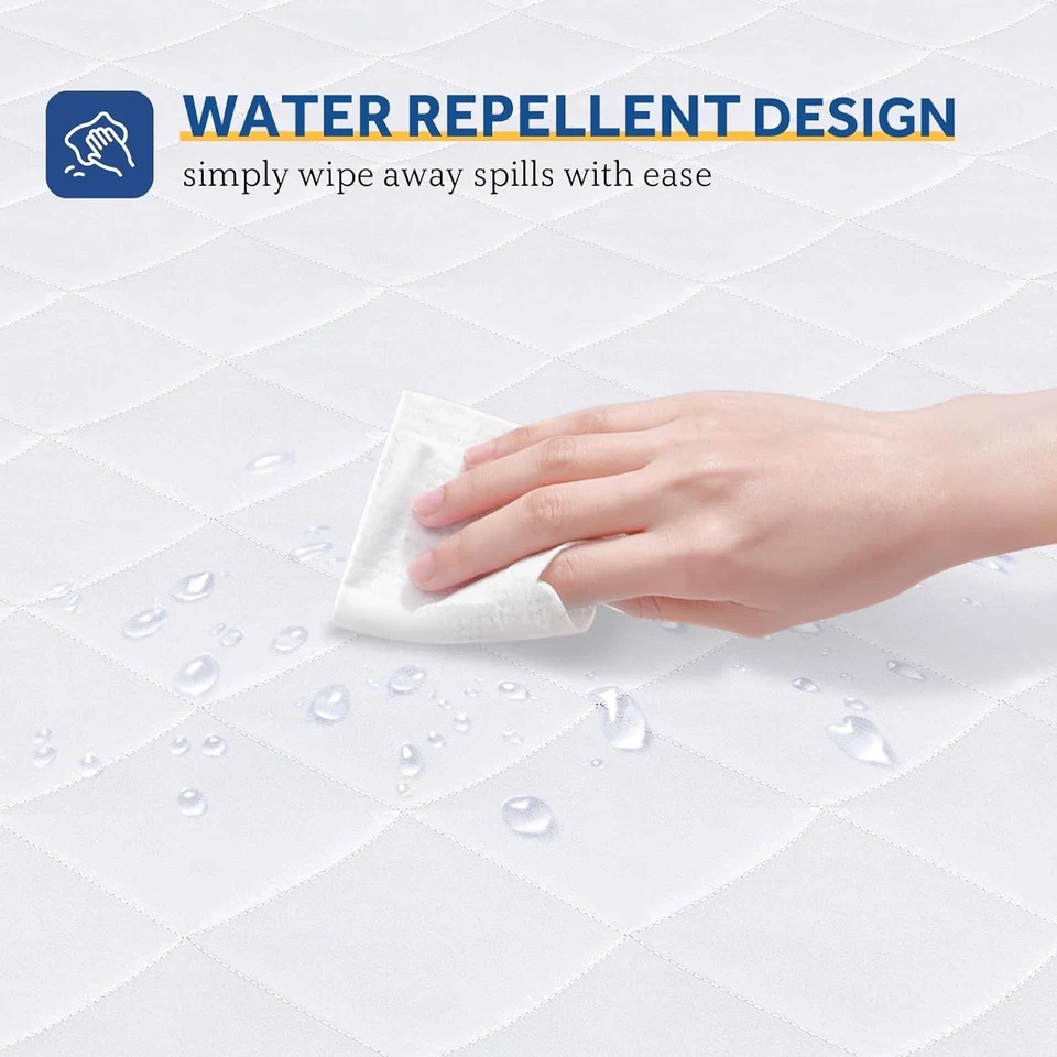 Funda Colchón Calefacción Sealy Queen - Almohadilla Eléctrica Acolchada de Lujo, Bolsillo Profundo 17" Foto 4 de 4