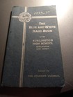 The Blue & White Handbook Burlington City NJ High School 1935-1937 — photo 1