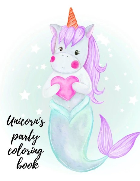Cristie Publishing | Unicorn's Party Coloring Book | Taschenbuch | Englisch-image