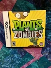 Plants vs. Zombies Nintendo DS Slipcover Sleeve Game Used
