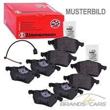 ZIMMERMANN BREMSBELÄGE BREMSKLÖTZE VORNE+HINTEN FÜR VW TOURAN 1T BJ 03-10