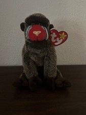 1999 Cheeks The Baboon Limited Edition Ty Beanie Baby with Tags